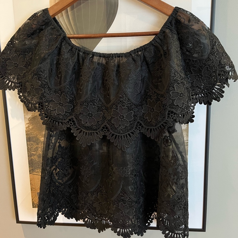 GORGEOUS LACE LOOK TOP 🔥🔥🔥